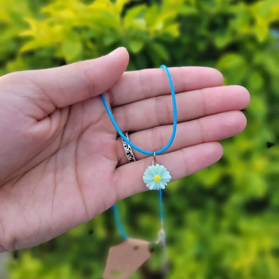 Calendula Flower Necklaces