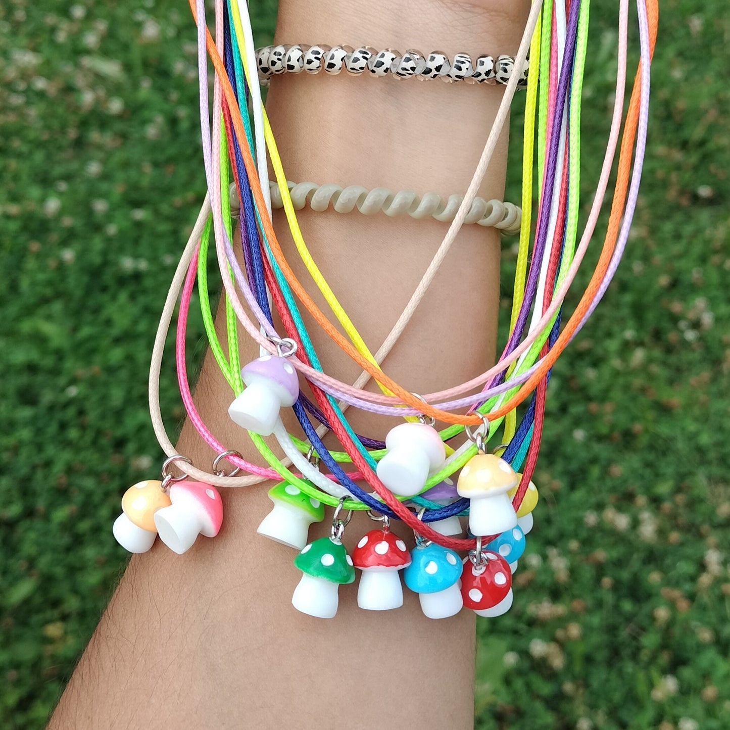 Mushroom Necklaces