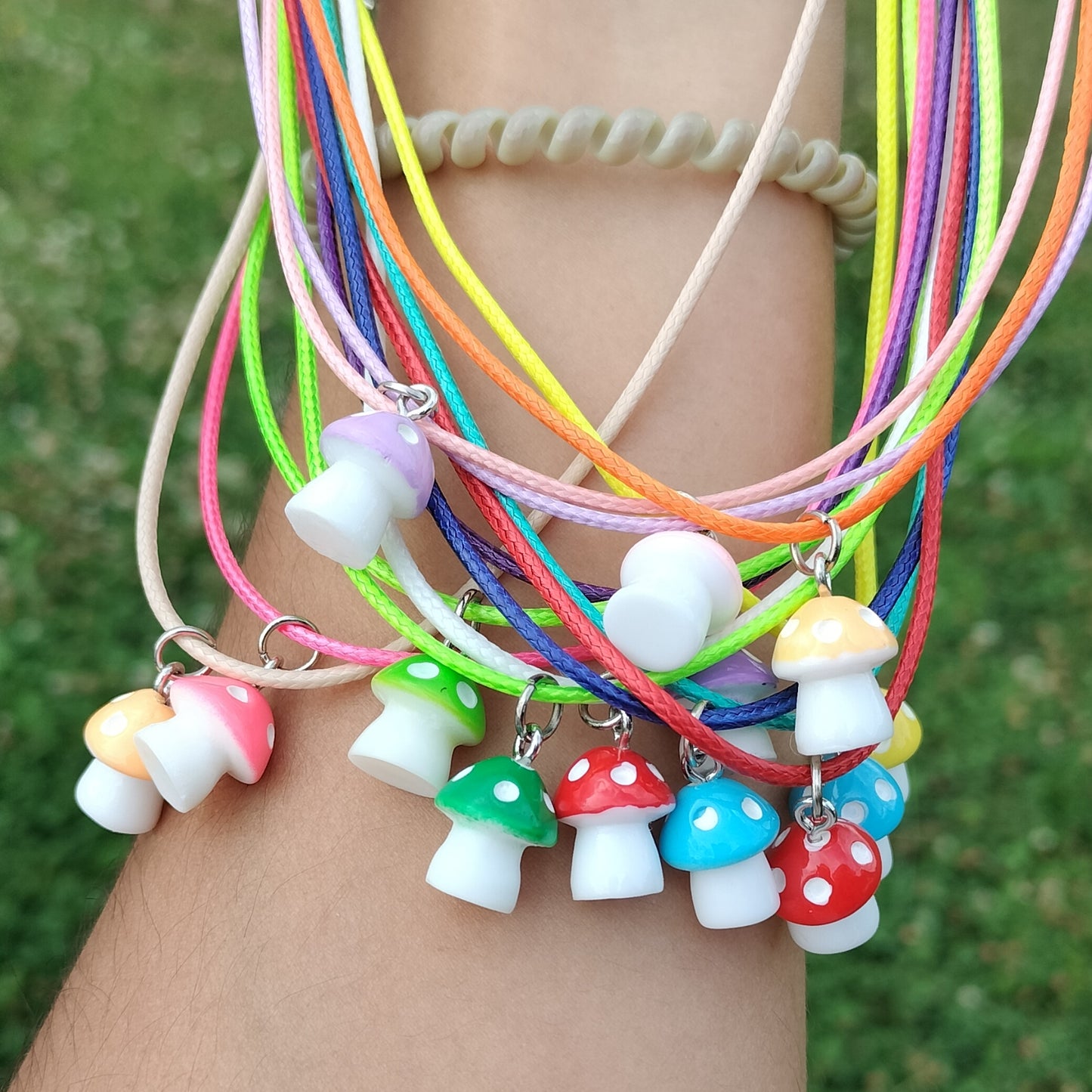 Mushroom Necklaces