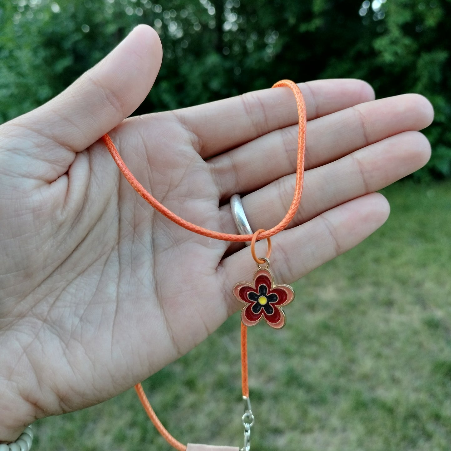 Calendula Flower Necklaces