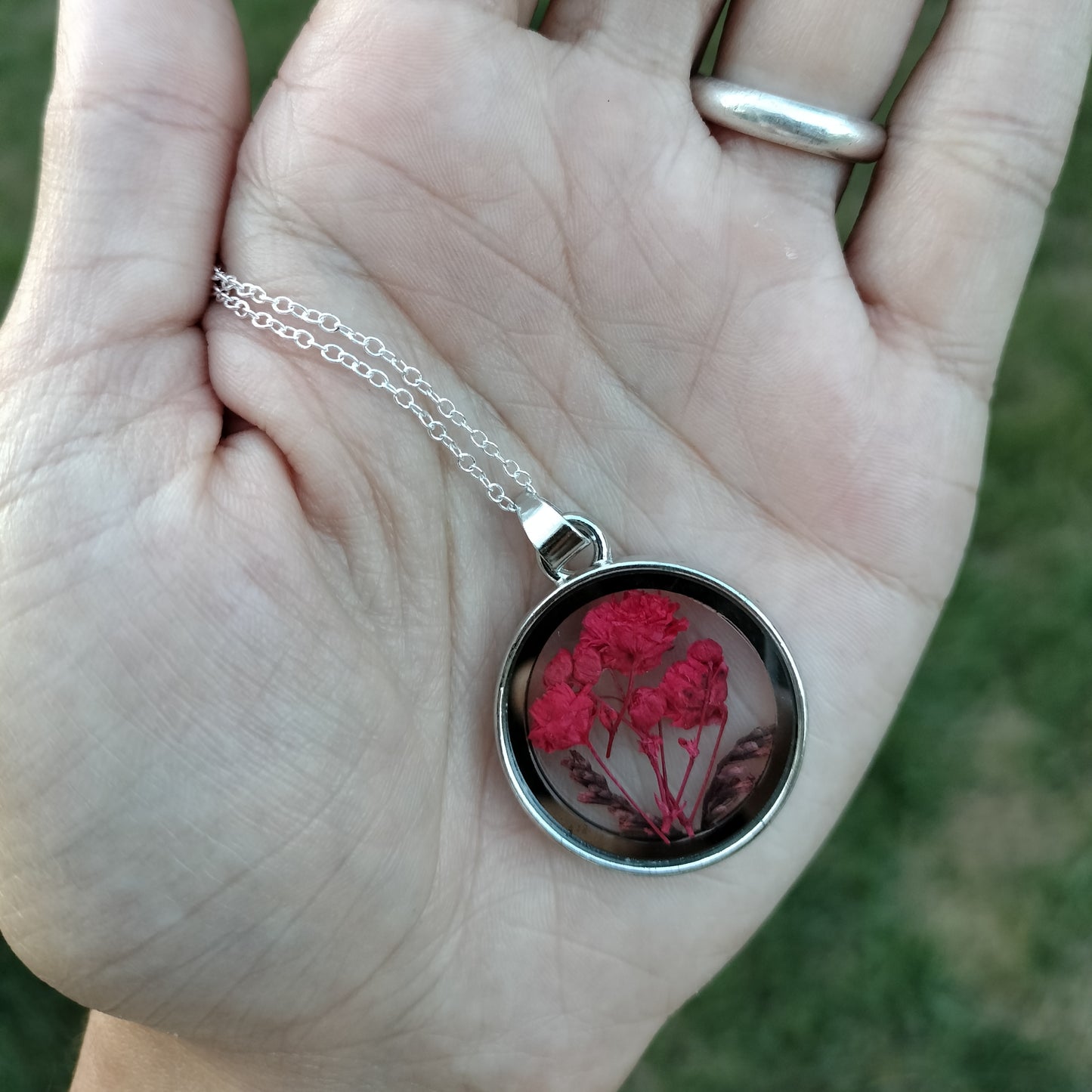 Crystal Flower Necklaces