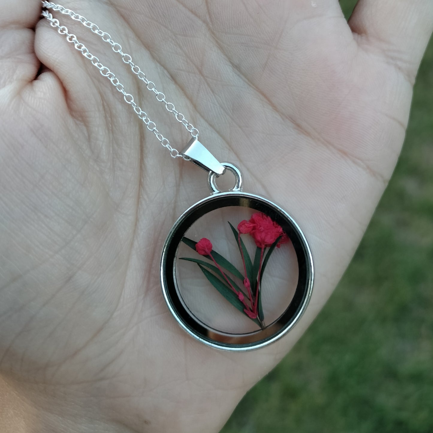 Crystal Flower Necklaces