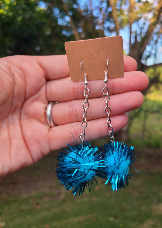 Pompom Earrings