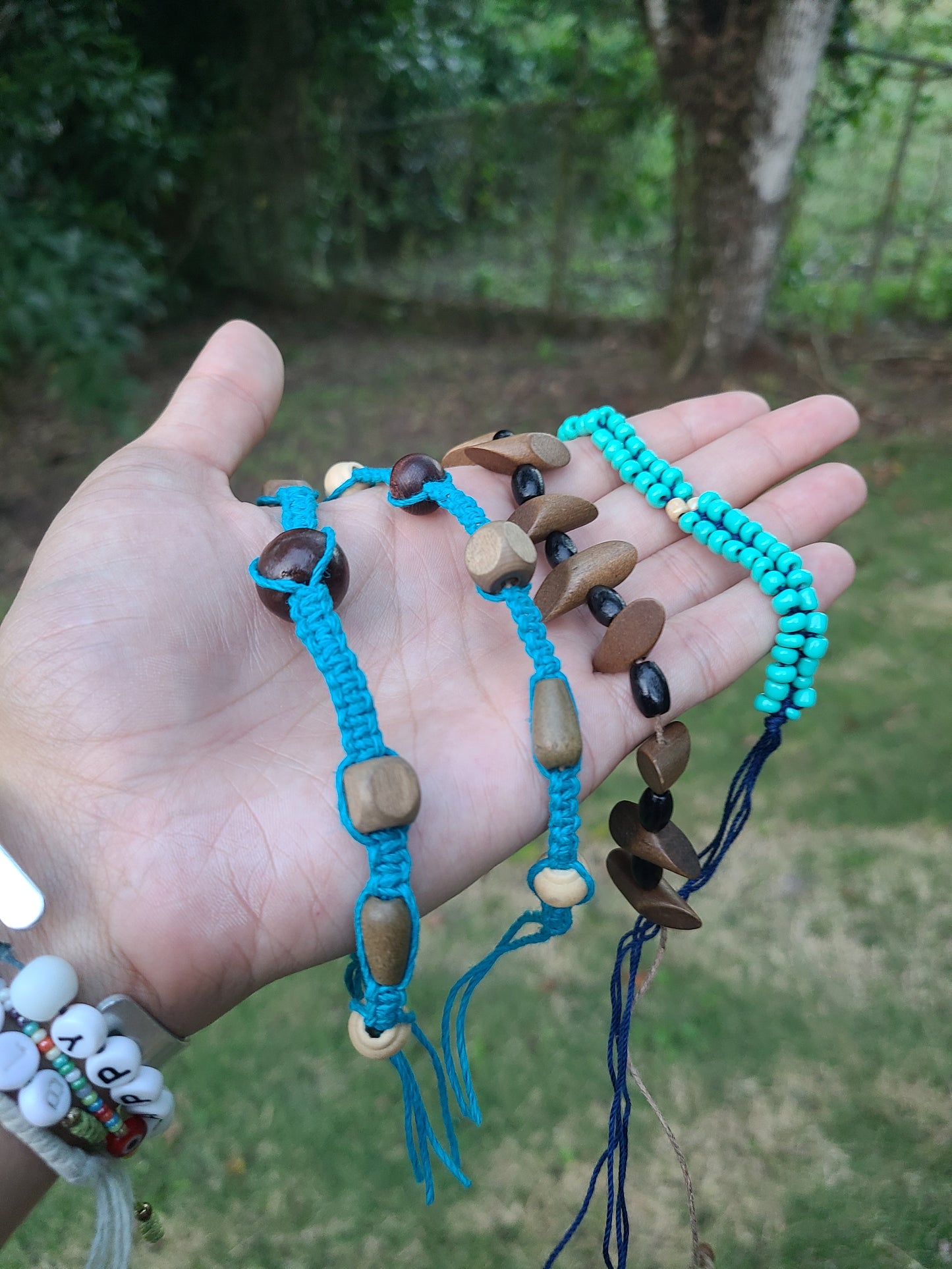 Thread bracelets