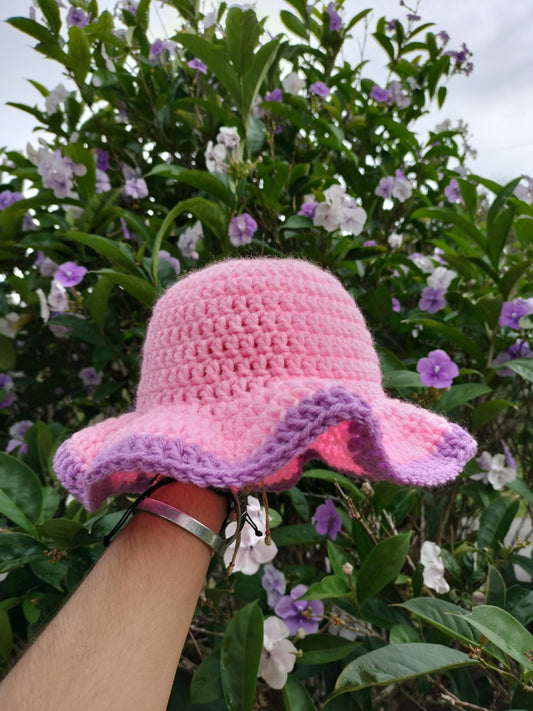 Pink Baby Bucket Hat