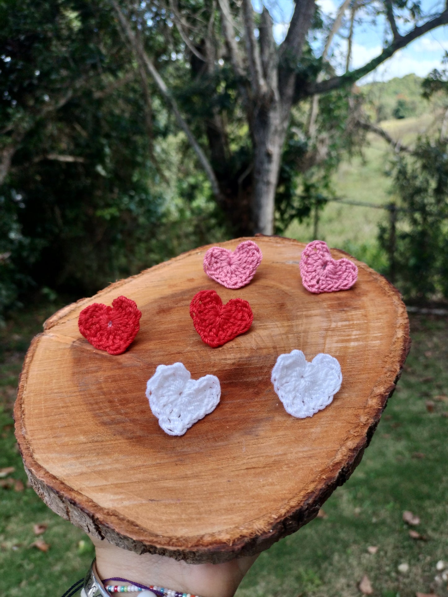 Stud Hearts Earrings