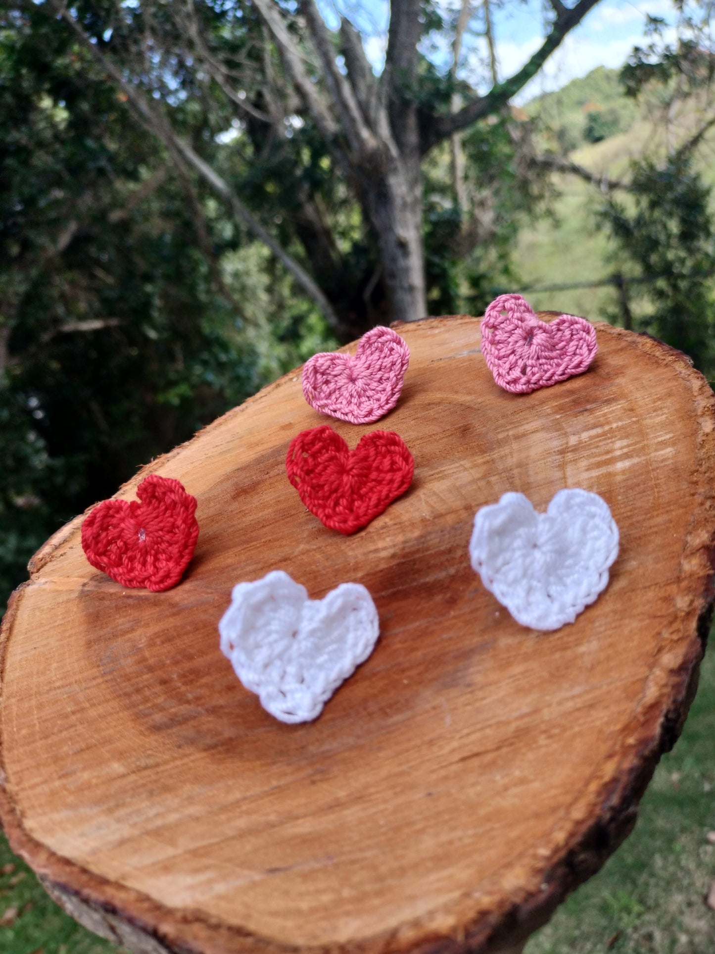 Stud Hearts Earrings